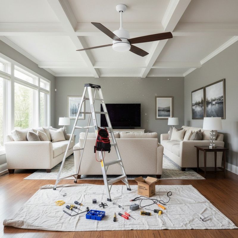 Chandelier Fan Repair in Denver County, CO