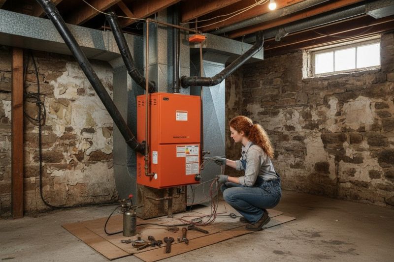 Attic Furnace Installation in Kansas City, MO