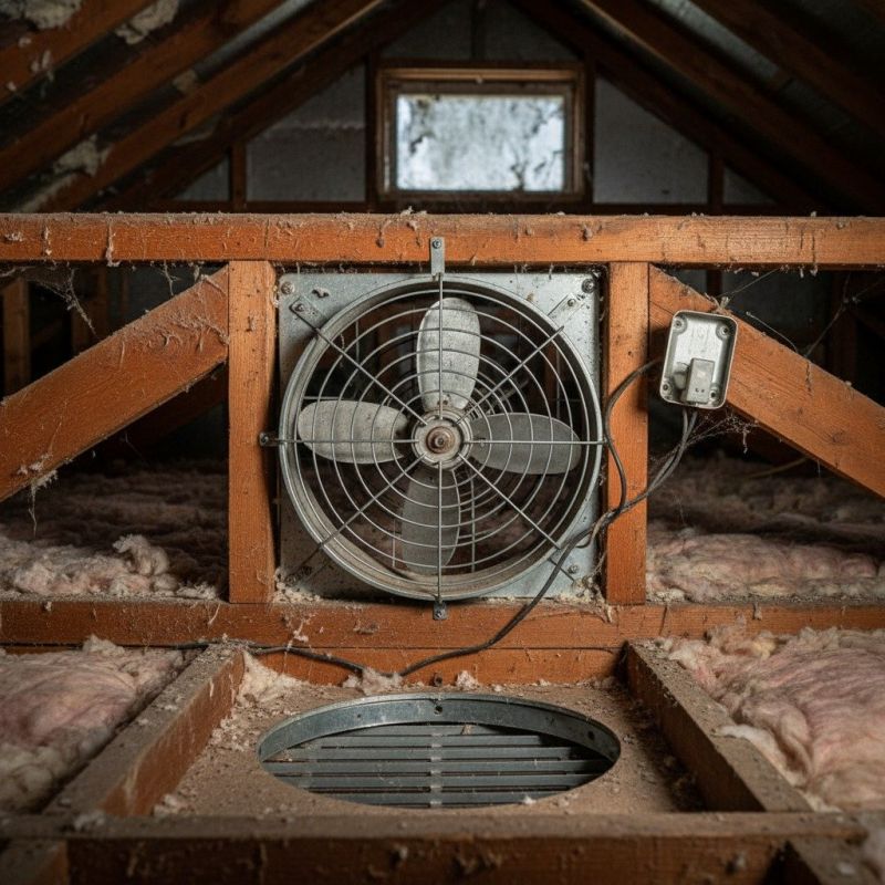 Solar Exhaust Fan Installation in Prescott Valley, AZ