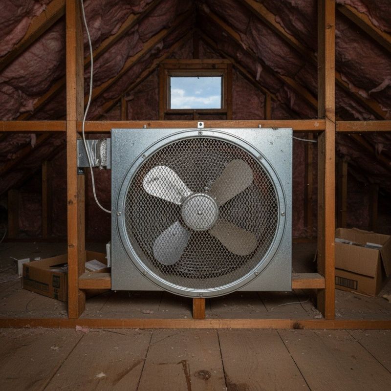 Solar Fan Installation in Orem, UT